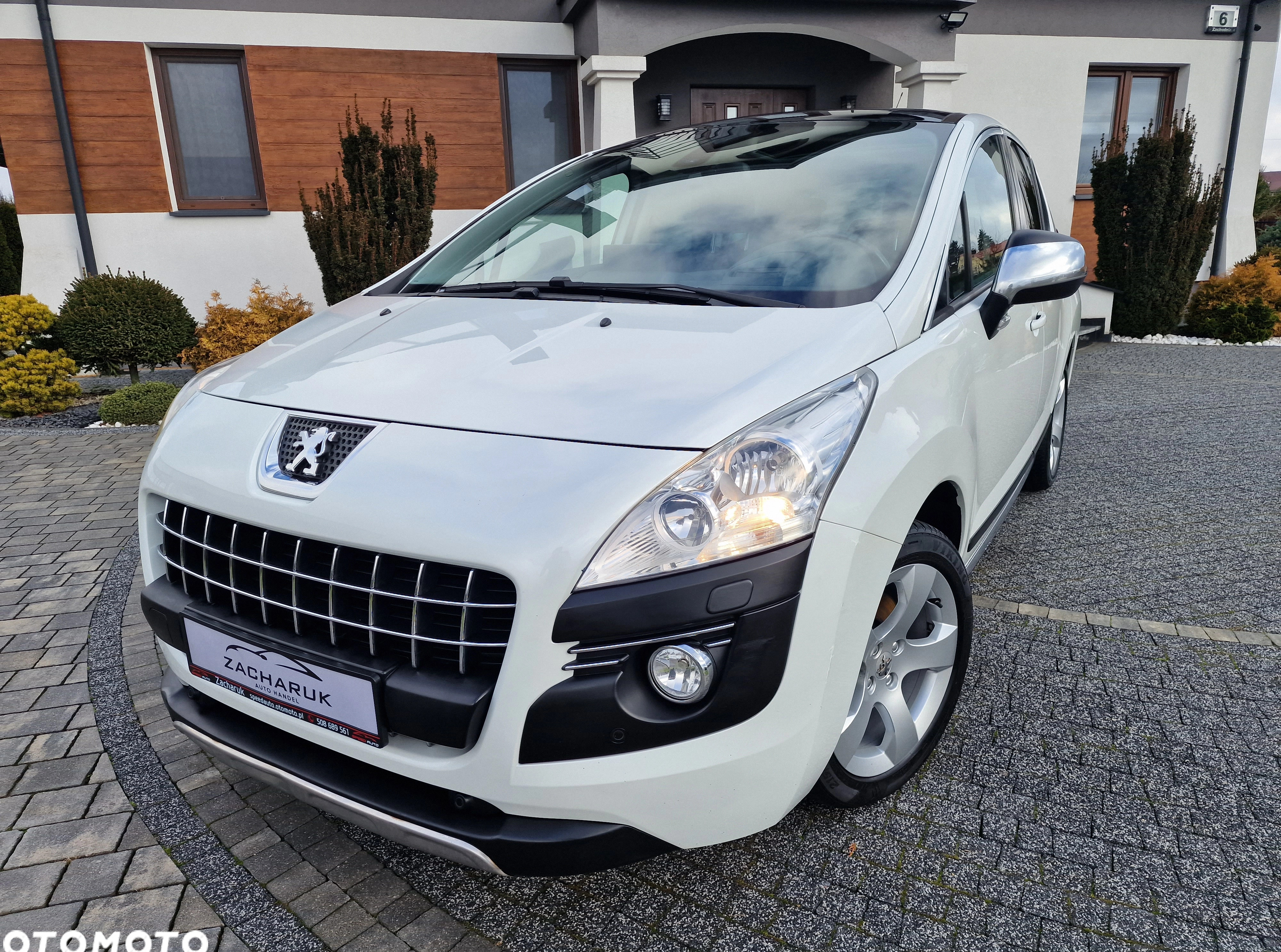 Peugeot 3008 cena 26700 przebieg: 175121, rok produkcji 2010 z Grudziądz małe 407